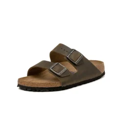 Birkenstock Sneakers En Cuir|Sandals*Arizona Faded Khaki