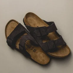 Birkenstock Sneakers En Cuir|Sandals*Arizona Velvet Grey