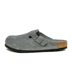 Birkenstock Sneakers En Cuir|Mules & Slides*Boston Basalt Gray Tonal