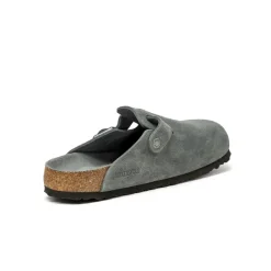 Birkenstock Sneakers En Cuir|Mules & Slides*Boston Basalt Gray Tonal