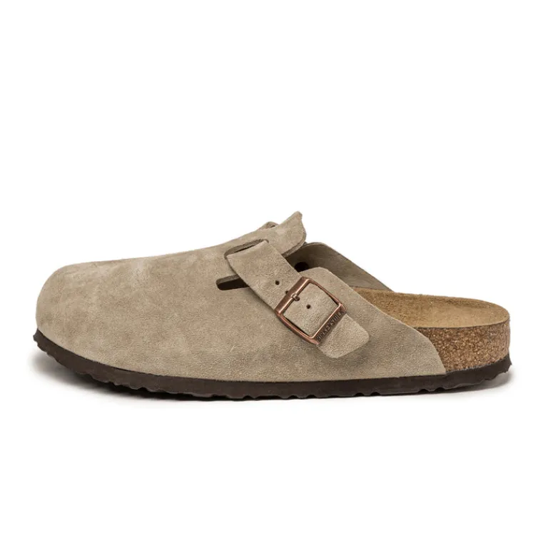 Birkenstock Sneakers En Cuir|Mules & Slides*Boston Taupe