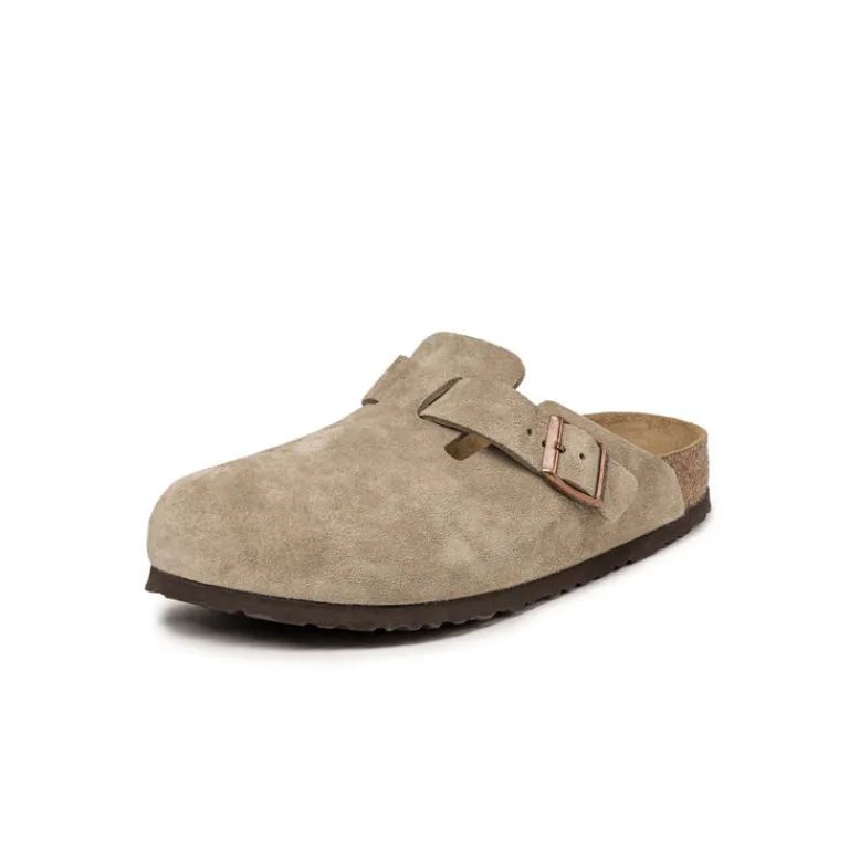 Birkenstock Sneakers En Cuir|Mules & Slides*Boston Taupe