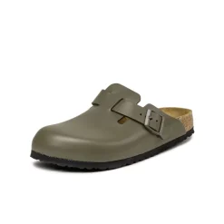 Birkenstock Sneakers En Cuir|Mules & Slides*Boston Concrete Gray