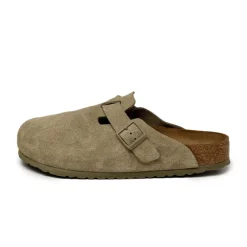 Birkenstock Sneakers En Cuir|Mules & Slides*Boston VL Faded Khaki