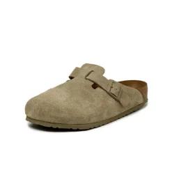 Birkenstock Sneakers En Cuir|Mules & Slides*Boston VL Faded Khaki