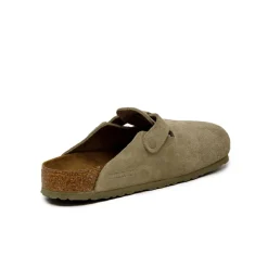 Birkenstock Sneakers En Cuir|Mules & Slides*Boston VL Faded Khaki