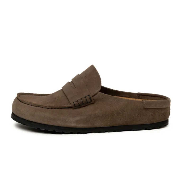 Birkenstock Sneakers En Cuir|Mules & Slides*Naples Wrapped Concrete Gray
