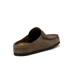 Birkenstock Sneakers En Cuir|Mules & Slides*Naples Wrapped Concrete Gray