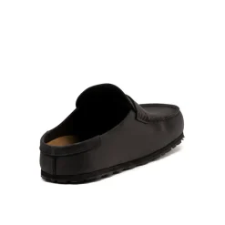 Birkenstock Sneakers En Cuir|Mules & Slides*Naples Wrapped Black