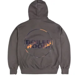 Boiler Room Sweats À Capuche*Heat Reactive Logo Hoodie Slate