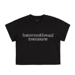 Boiler Room T-Shirts*International Treasure Baby Tee Black
