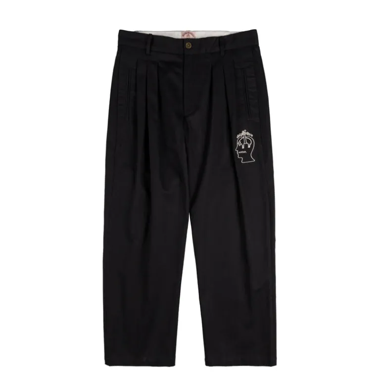 Brain Dead Pantalons* x Brooks Brothers Pleated Chino Trouser Black