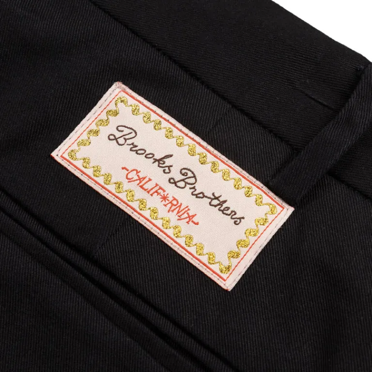 Brain Dead Pantalons* x Brooks Brothers Pleated Chino Trouser Black