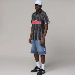 Butter Goods T-Shirts*City Jersey Black / Grey