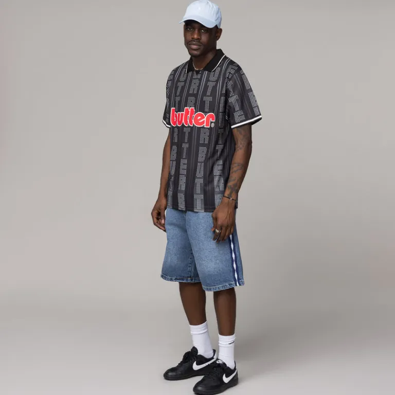 Butter Goods T-Shirts*City Jersey Black / Grey