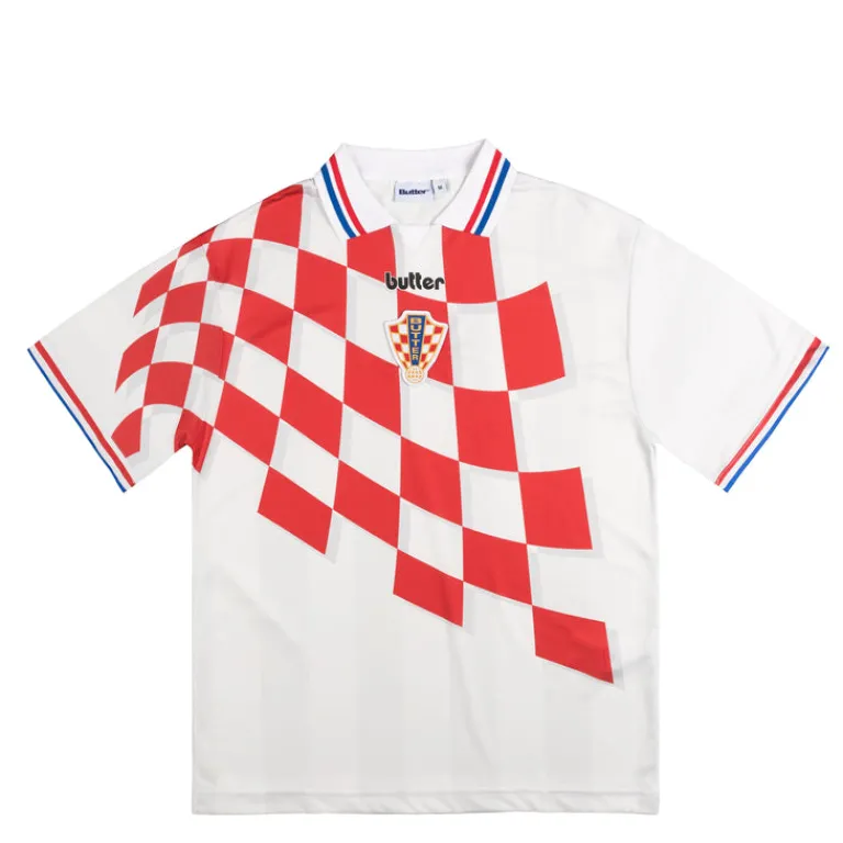 Butter Goods T-Shirts*Flag Jersey White