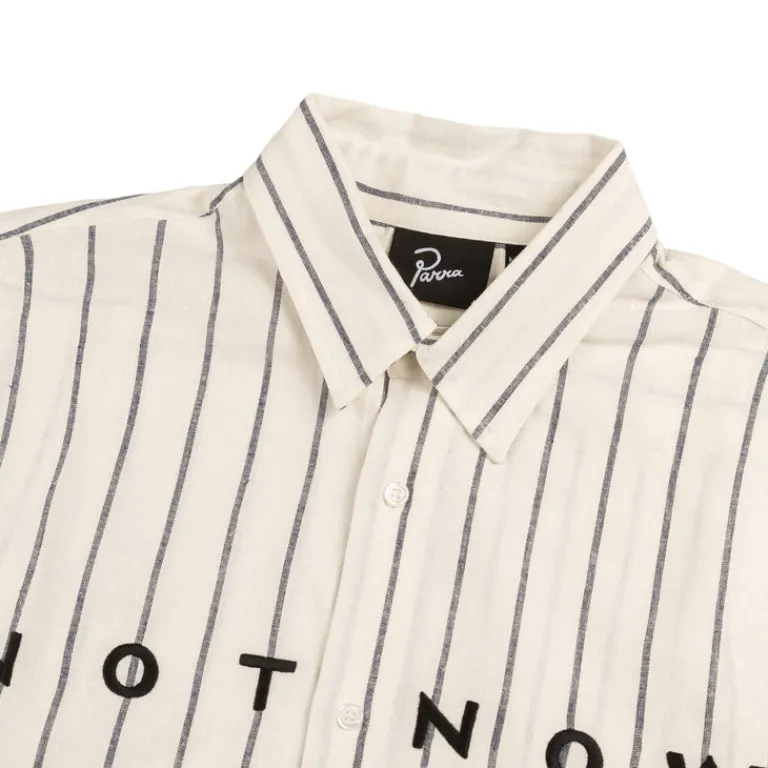 By Parra Chemises*Not Now Shirt White