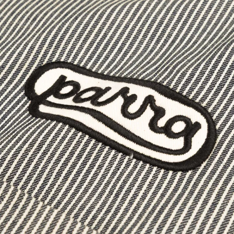 By Parra Chemises*Work Later Short Sleeve Shirt Blue