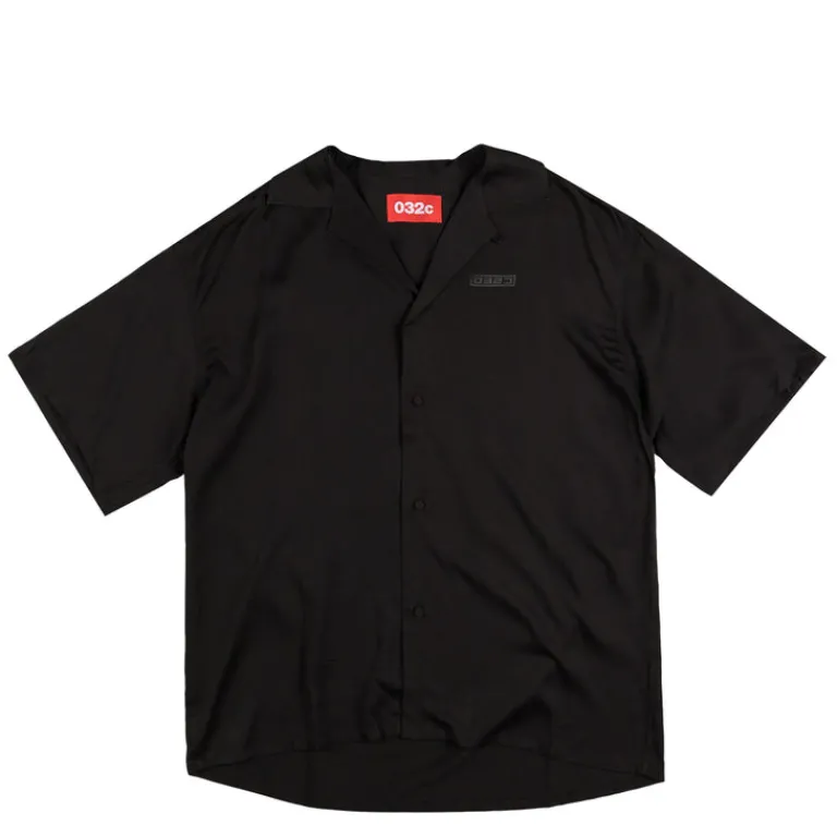 032c Chemises*'111' Bowling Shirt Black