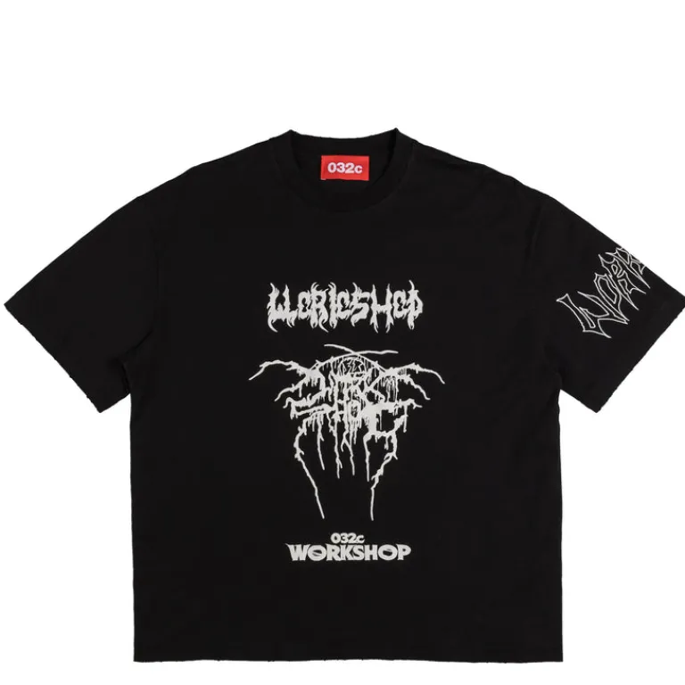 032c T-Shirts*'Armour' T-Shirt Faded Black