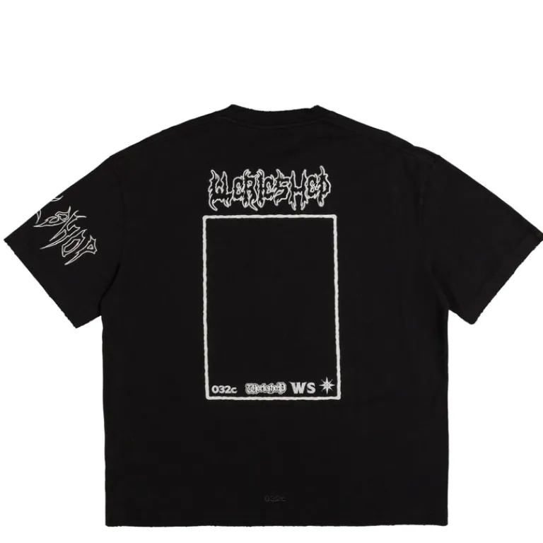 032c T-Shirts*'Armour' T-Shirt Faded Black