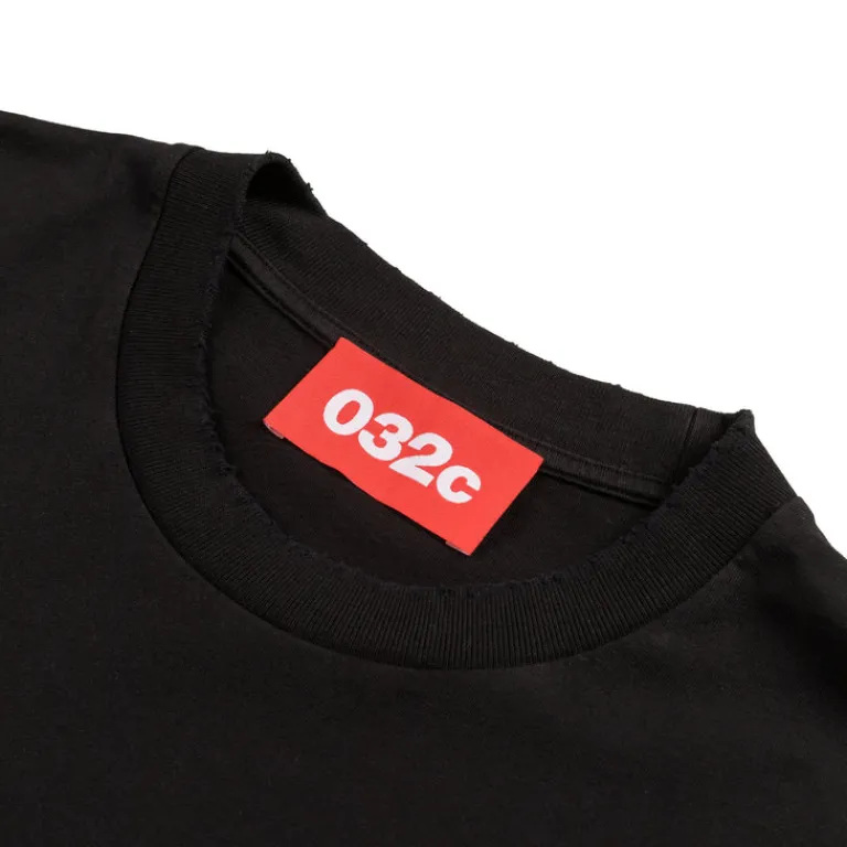 032c T-Shirts*'Armour' T-Shirt Faded Black