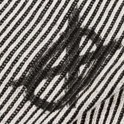 032c Tricot*''Crusader'' Hooded Knit Black / White