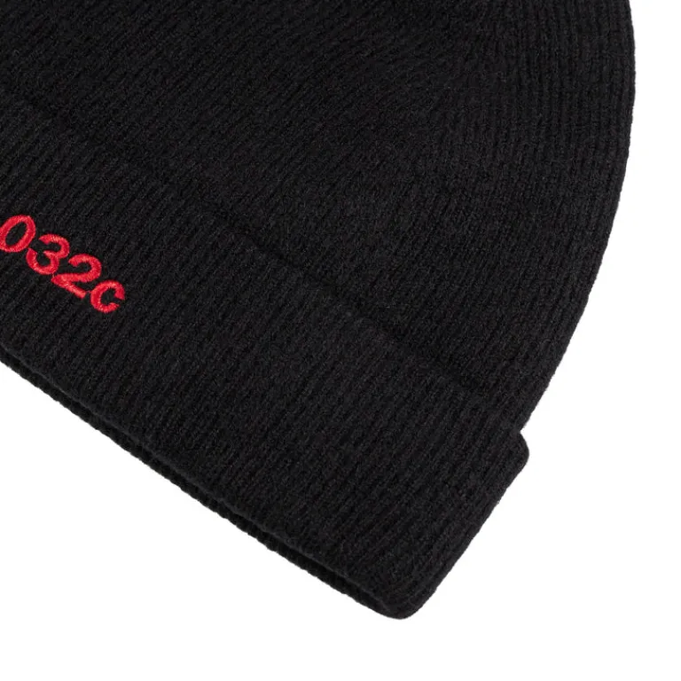 032c Alle Anzeigen|Beanies*Logo Cashmere Blend Beanie Black
