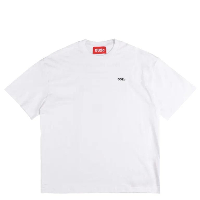 032c T-Shirts*'SS-25, Paris' T-Shirt White