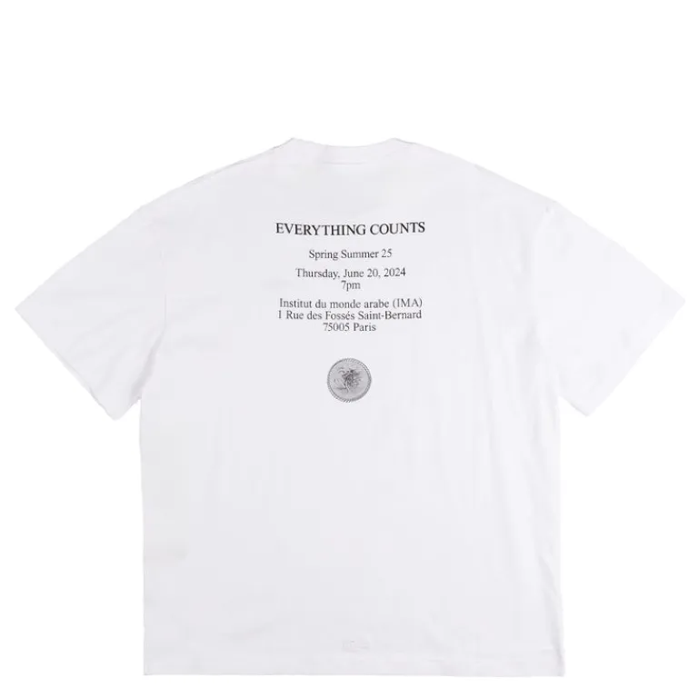 032c T-Shirts*'SS-25, Paris' T-Shirt White