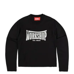 032c T-Shirts*''Victor'' Tight Longsleeve Faded Black