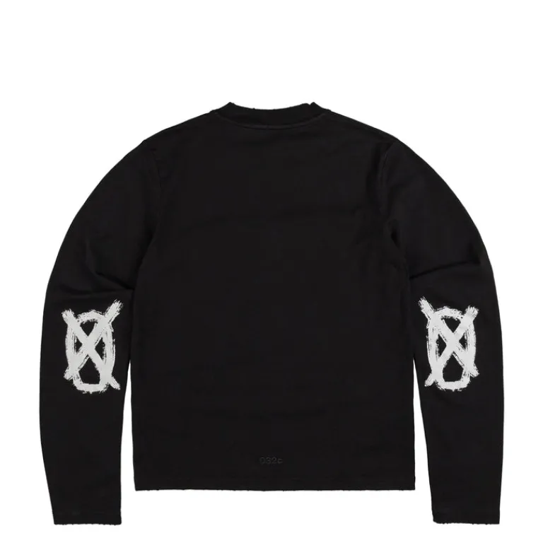 032c T-Shirts*''Victor'' Tight Longsleeve Faded Black