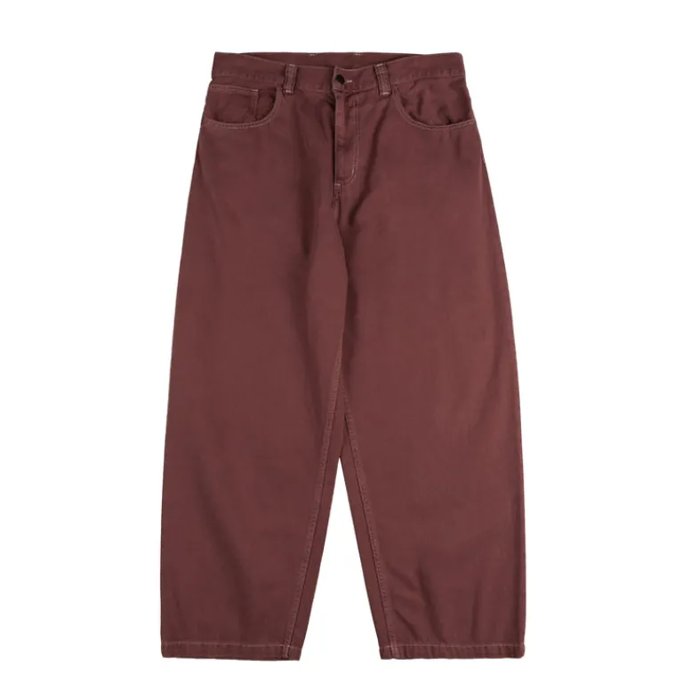Carhartt WIP Pantalons*Brandon Pant Dusky Pink Stone Dyed