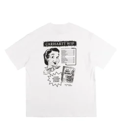 Carhartt WIP T-Shirts*Catalogue T-Shirt White / Black