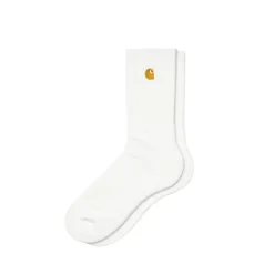 Carhartt WIP Chaussettes*Chase Socks White / Gold
