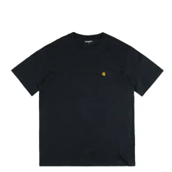 Carhartt WIP T-Shirts*Chase T-Shirt Dark Navy / Gold