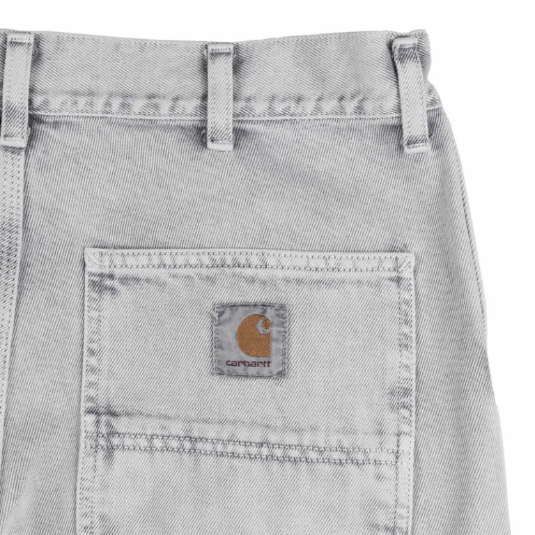 Carhartt WIP Pantalons*Double Knee Pant Black Chalk Wash