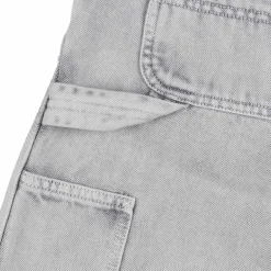 Carhartt WIP Pantalons*Double Knee Pant Black Chalk Wash