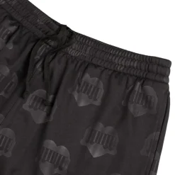 Carhartt WIP Shorts*Hartt's Football Short Heart Train Jacquard / Black