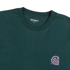 Carhartt WIP T-Shirts*Helix T-Shirt Deep Lagoon