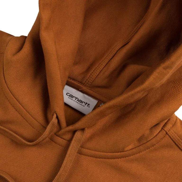 Carhartt WIP Sweats À Capuche*Hooded American Script Sweat Sienne