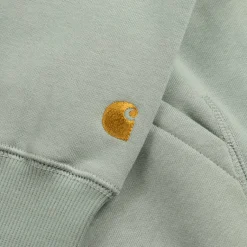Carhartt WIP Sweats À Capuche*Hooded Chase Sweatshirt Frosted Green / Gold