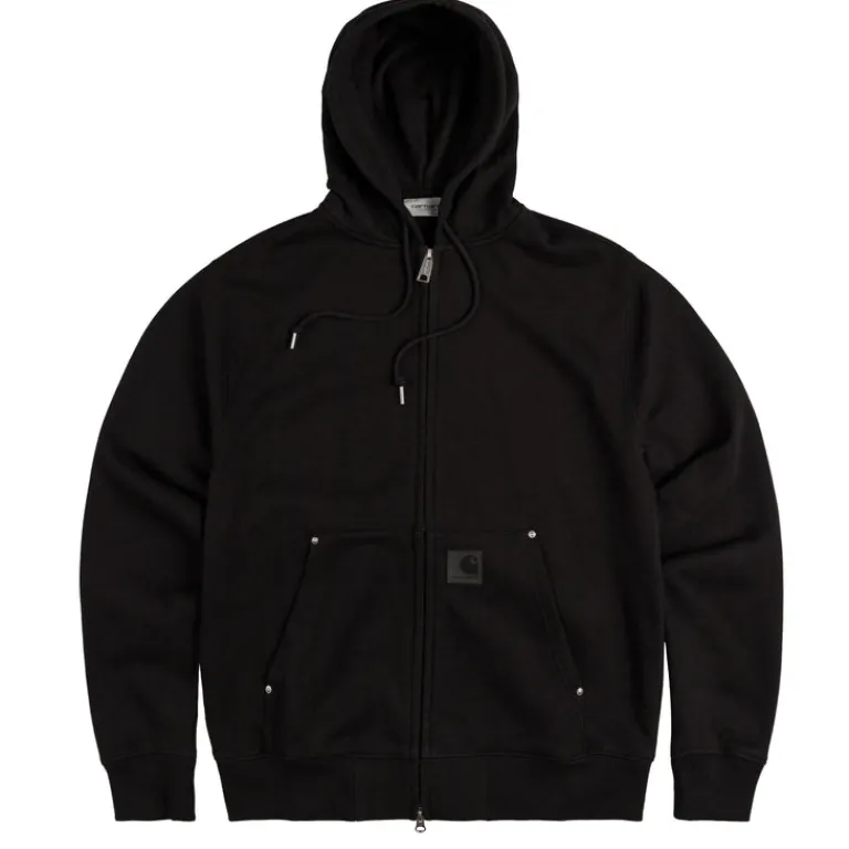 Carhartt WIP Sweats À Capuche*Hooded Eldon Sweat Jacket Black
