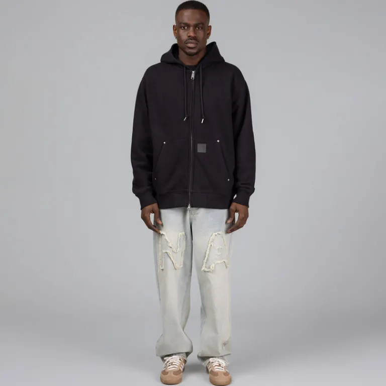 Carhartt WIP Sweats À Capuche*Hooded Eldon Sweat Jacket Black