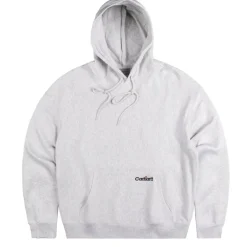 Carhartt WIP Sweats À Capuche*Hooded Label Script Sweat Ash Heather