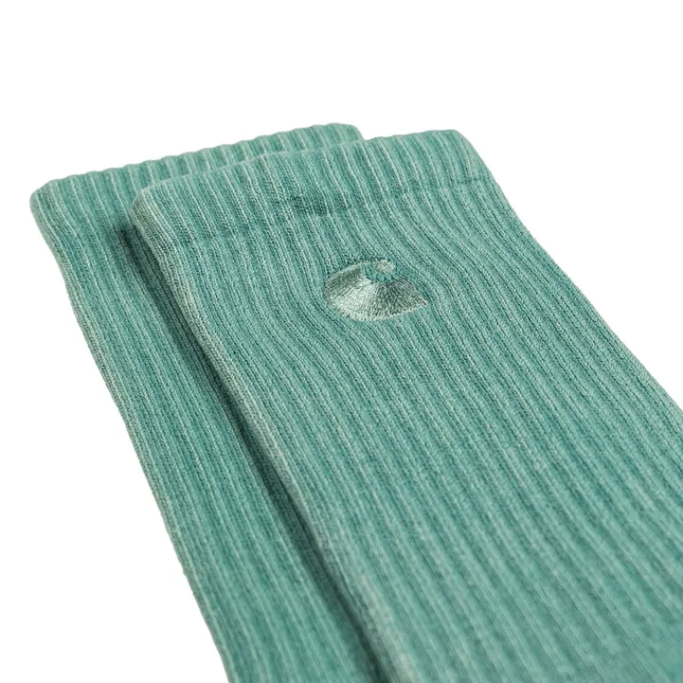 Carhartt WIP Chaussettes*Hudson Socks Saguaro Chalk
