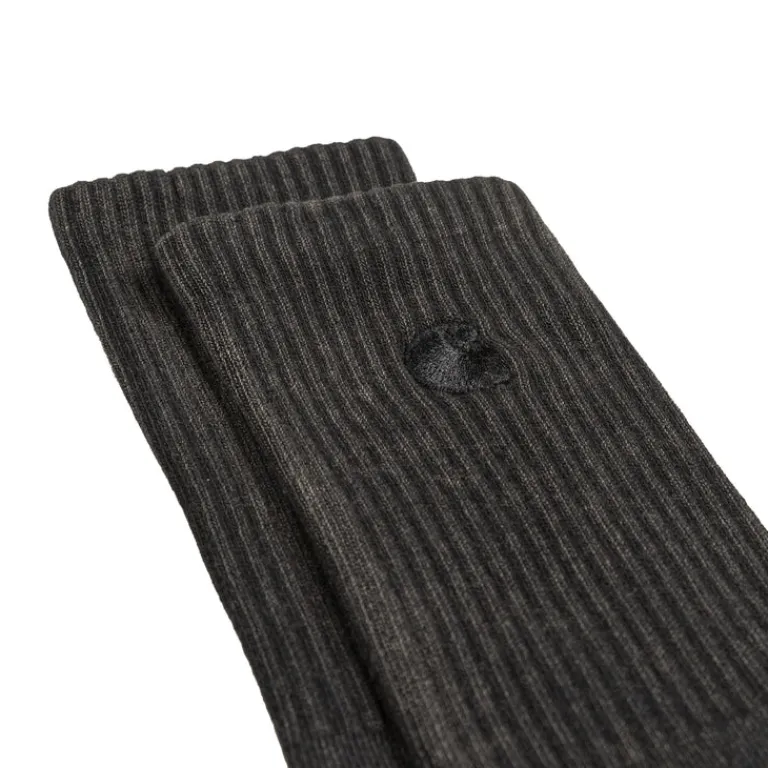 Carhartt WIP Chaussettes*Hudson Socks Black Chalk Wash