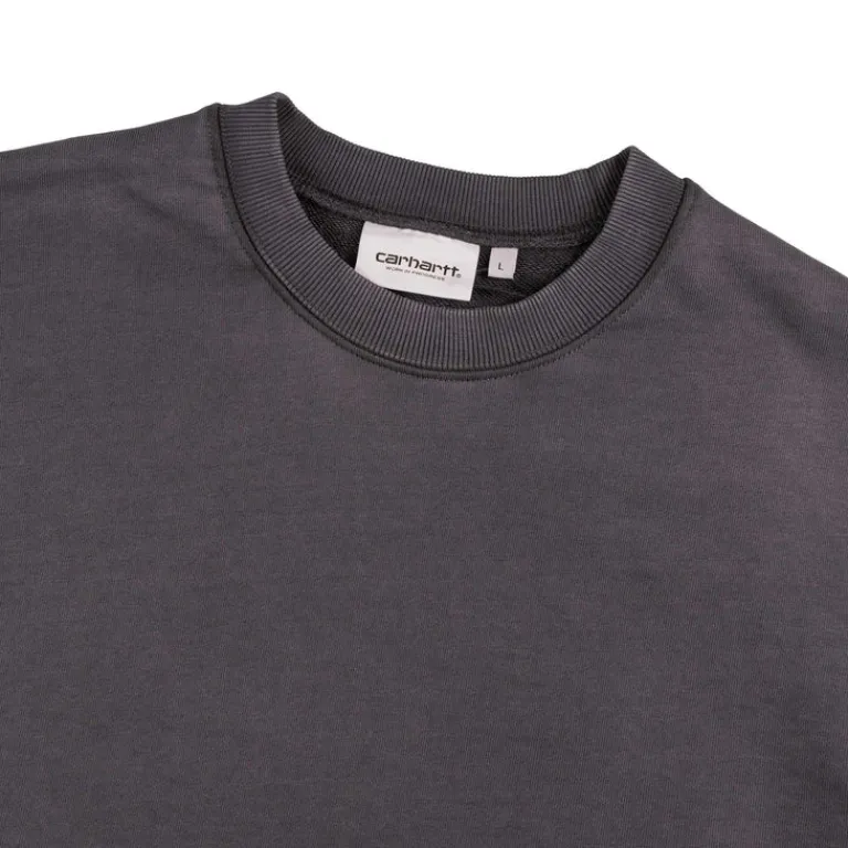 Carhartt WIP Pullover*Hudson Sweat Black Chalk Wash