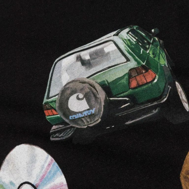 Carhartt WIP T-Shirts*Jacob Rochester T-Shirt Black
