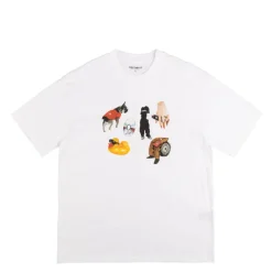 Carhartt WIP T-Shirts*Jacob Rochester T-Shirt White